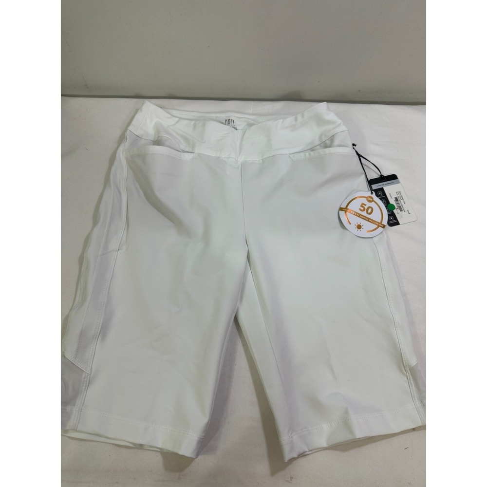 Tail Women's Side Insert 11" Golf Shorts White Size 2 New GG4643-1208
